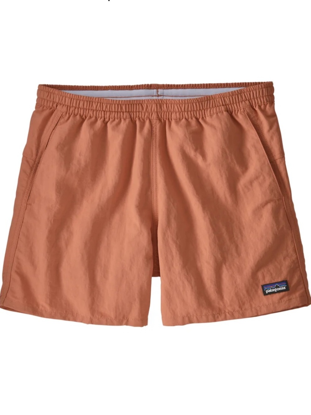 Patagonia Women's Baggies Shorts 5" in Mellow Melon Sz M